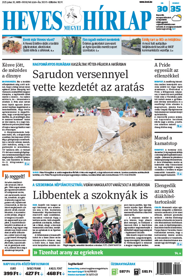 Lapszám: 2025.06.30. + MELLÉKLET