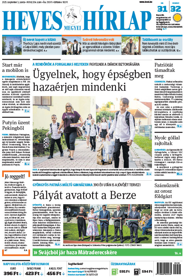 Lapszám: 2025.09.03.