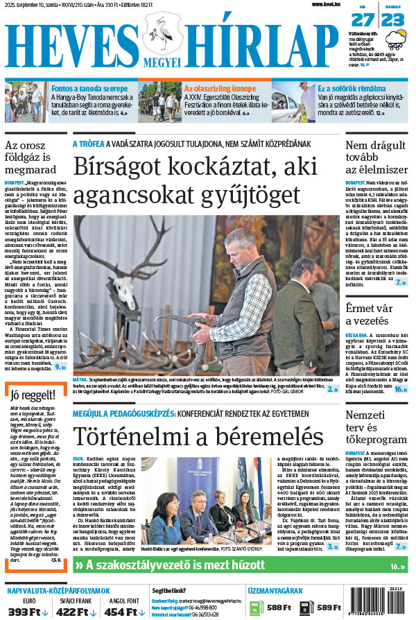 Lapszám: 2025.09.10.