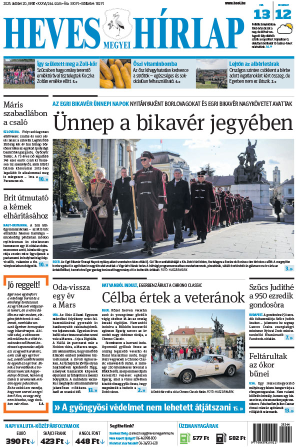Lapszám: 2025.10.20.