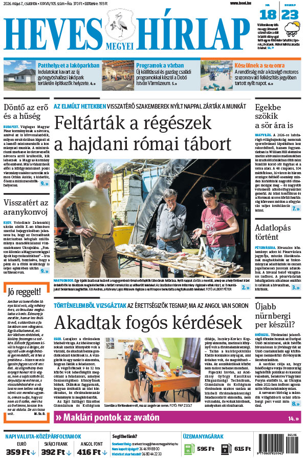 Lapszám: 2026. 05. 07.