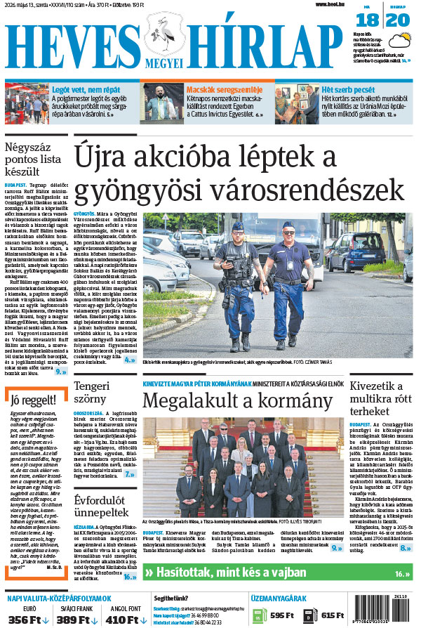 Lapszám: 2026. 05. 13.