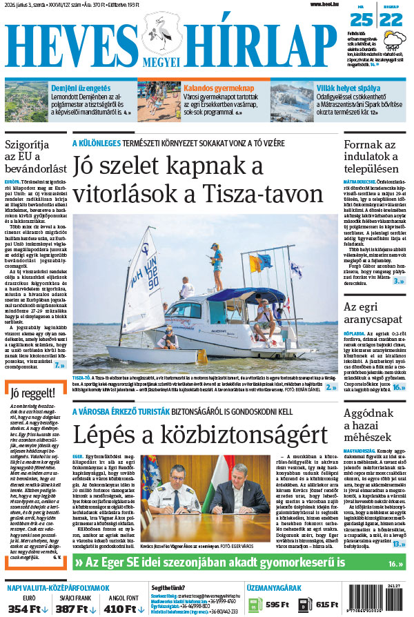 Lapszám: 2026. 06. 03.