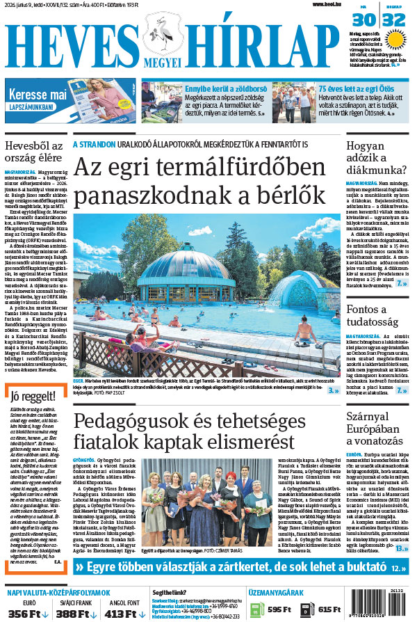 Lapszám: 2026. 06. 09.