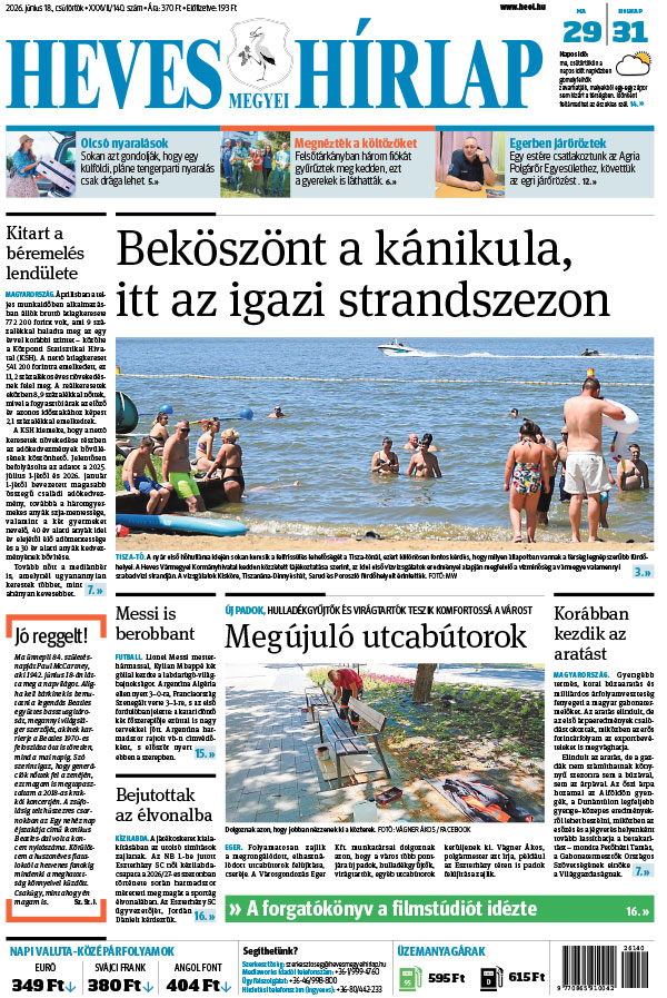 Lapszám: 2026. 06. 18.